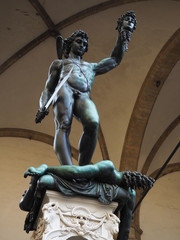 Renaissance sculpture by ancient artists in florence italy.