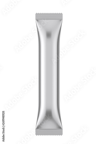Fotografía Silver Stick Package for Coffee, Sugar, Spices, Salt and Other Products