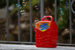 © leomalsam - Soap bubble in the air from bubble machine