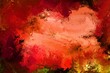 © lyricsai - cool stylish painting, fantastic colored background, dynamic red template