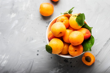 Canvas Print - Fresh sweet apricots