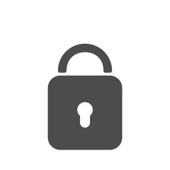 Poster - Lock vector icon