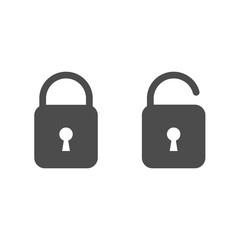 Poster - Lock vector icon