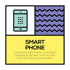 Poster - SMART PHONE ICON CONCEPT