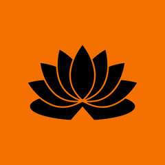 Poster - Lotus Flower Icon