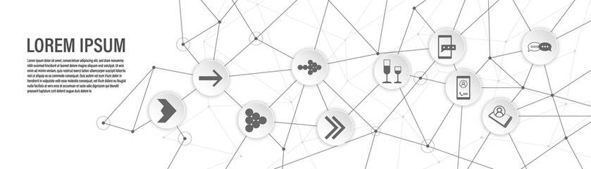 Aufkleber - bubbles of conversation icon. From Web set