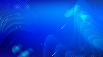 liquid color background design. fluid gradient shapes composition. futuristic design posters. eps10 