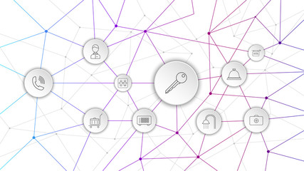 Poster - key icon. From Web set
