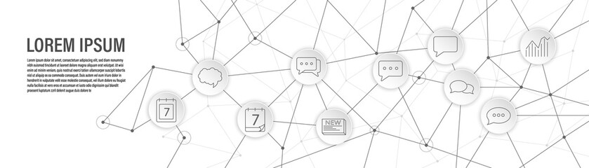 Poster - diagram icon. From Web set