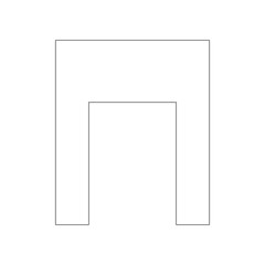 Poster - music note icon. Element of web for mobile concept and web apps icon. Outline, thin line icon for website design and development, app development