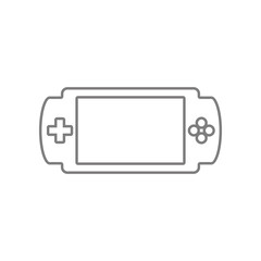 Poster - Handheld game console icon. Element of web for mobile concept and web apps icon. Outline, thin line icon for website design and development, app development