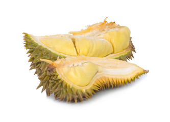 durian an isolated on white background