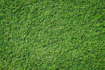 Wall Mural - Green grass or artificial turf background