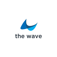 Aufkleber - Water Wave symbol and icon Logo Template vector 