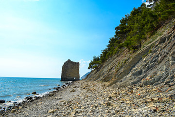 castle on the coast