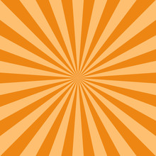 Sunlight Abstract Background. Orange And Brown Color Burst Background.