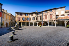 Central Place Of Lautrec Village