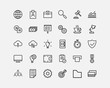 © Elnur - Business and organization icons set. Business intelligence icons set. Icons for business, management, finance and strategy.