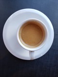 Fototapeta Mapy - xícara com café