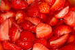Eingelegte Erdbeeren