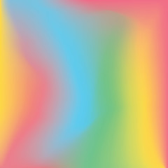 Poster - Color mesh background. Easy soft colored