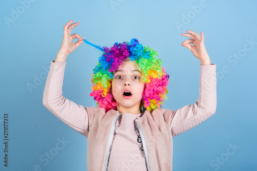 I Am An Artist And Hair Is My Canvas Cute Little Girl With Fancy