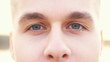 © emaria - Close-up portrait of attractive caucasian man with grey eyes