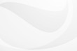 © Suppachok N - Abstract white gradient curve graphic background, copy space composition.