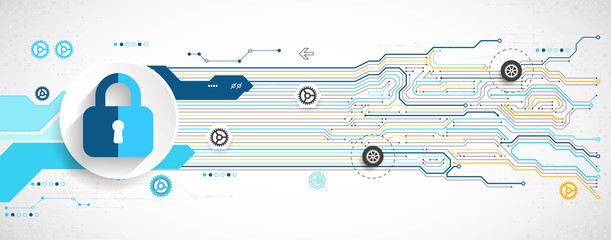 Protection concept. Protect mechanism, system privacy.
