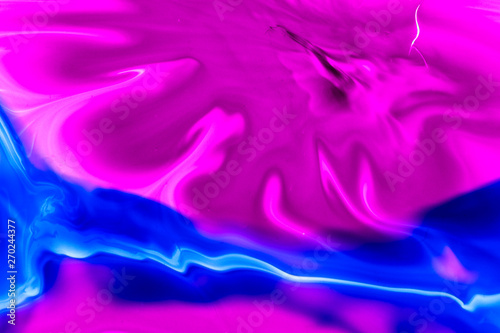 Watercolor And Acrylic Abstract Colorful Background Mix