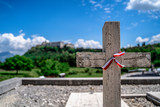 Fototapeta  - Monte Cassino Polish war cemetery