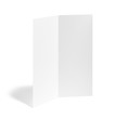 © Lumos sp - folded leaflet white blank paper template book