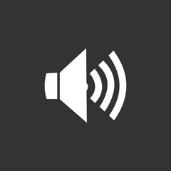 Poster - speaker icons symbols vector