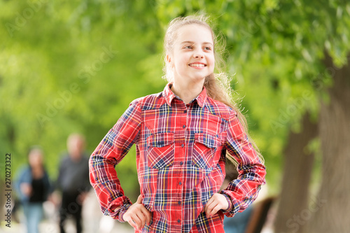 A Timeless Touch Of Style Little Cute Child With Long Blond Hair