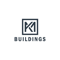 Leinwandbilder - real estate property investment logo. real estate and mortgage logo template