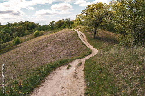 Dirt Hiking Trail In Red Wing Minnesota At The Barn Bluff Hiking