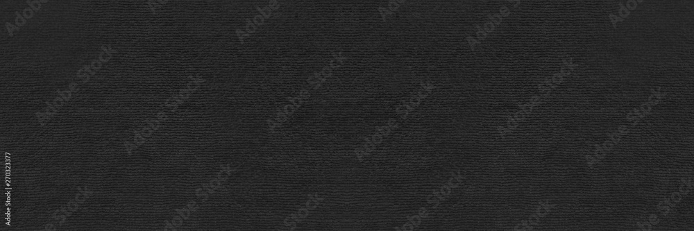 panorama of Clean black paper texture. High resolution photo.,black background