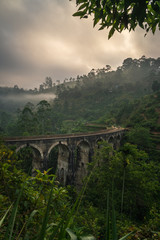 Wall Mural - ella nine arch bridge sri lanka