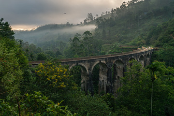 Wall Mural - ella nine arch bridge sri lanka