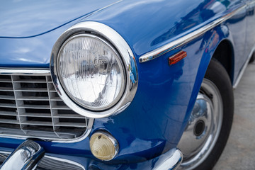 Canvas Print - Classic car detail