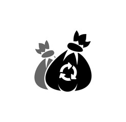 Poster - Garbage related icon on background for graphic and web design. Simple illustration. Internet concept symbol for website button or mobile app.