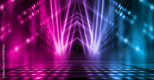 Fotografía Background of empty stage show