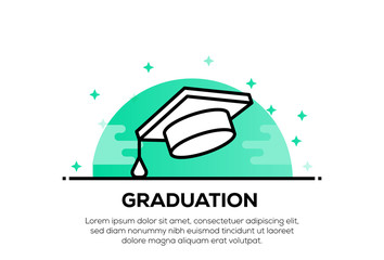 Sticker - GRADUATION ICON CONCEPT