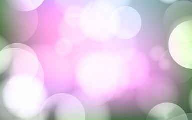 Abstract Bokeh circle background