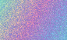 Holographic Glitter Polka Dot Texture Diagonal Color Gradient Vector Background