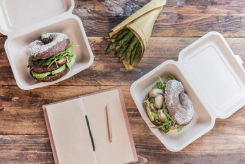 food Take away zero waste for office