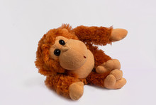Funny Ginger Plush Monkey