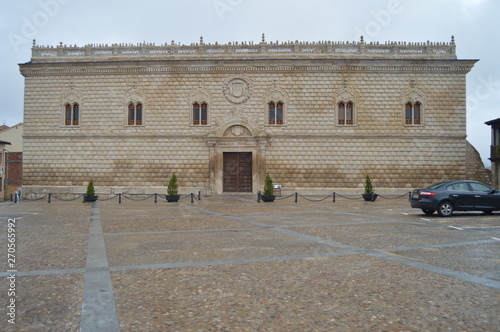 Main Facade Of The Palace Of The Dukes Of Medinaceli In The - 