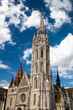 St. Matthias Church in Budapest placed in a Fisherman Bastion