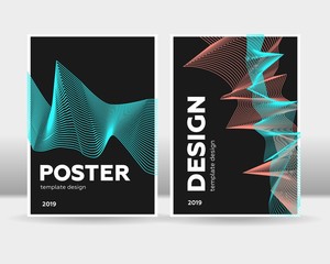 Wall Mural - Abstract minimalist cover template. It can be used for posters, cards, flyers, brochures, magazines and any kind of cover. EPS 10 - Vector